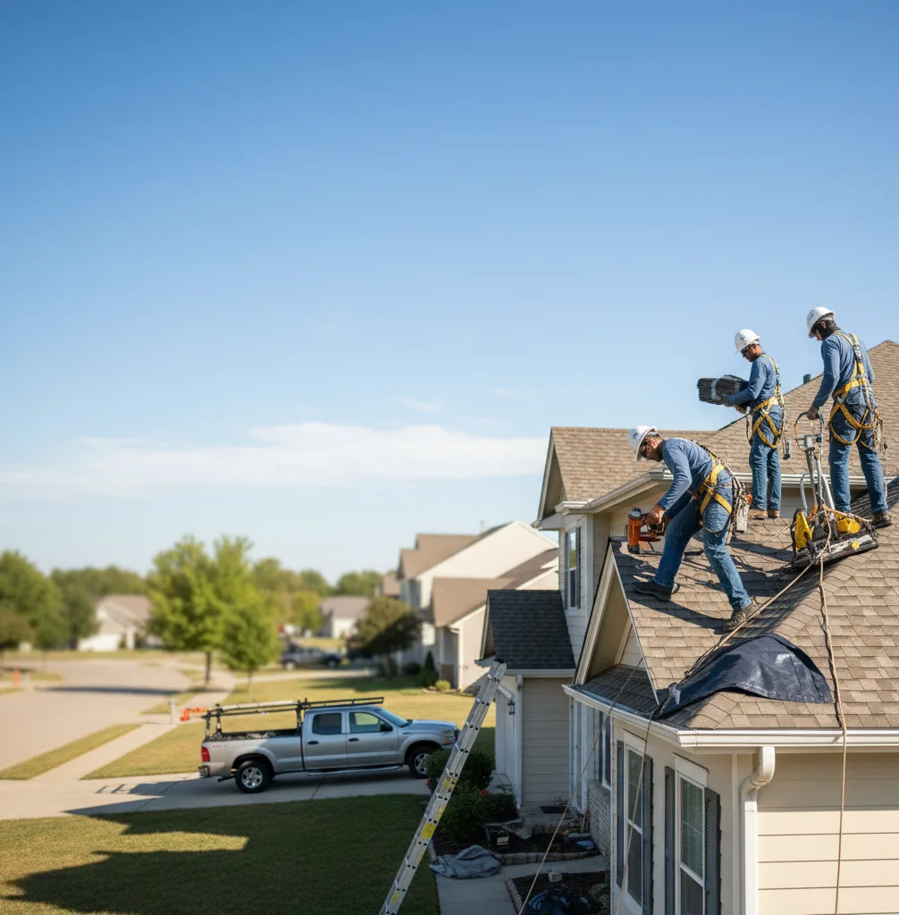 Roof Repair in Langdon
